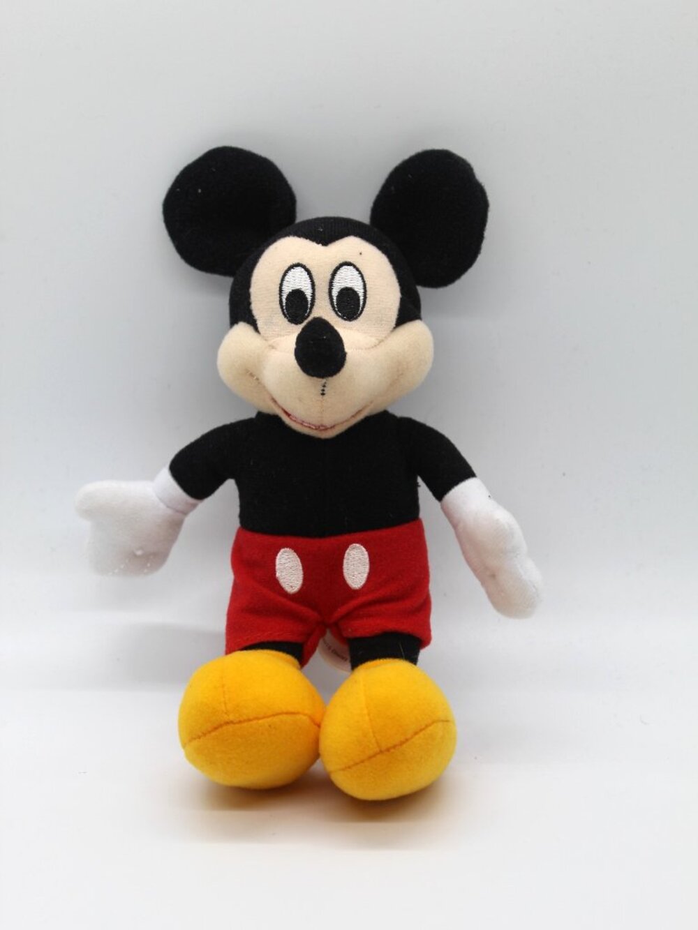 Disney Vintage Style Mickey Mouse Classic Soft Plush Stuffed Toy 8.5 Inch 2015